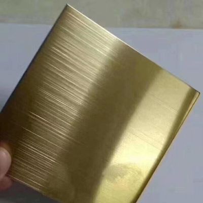Χρυσό φύλλο ανοξείδωτου πιάτων SUS316L ανοξείδωτου ASTM A240