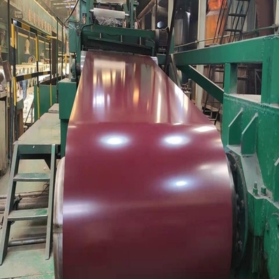 Το φύλλο υλικού κατασκευής σκεπής χρώματος PPGI Ral προβερνίκωσε το γαλβανισμένο οικοδομικό υλικό σπειρών DX51D